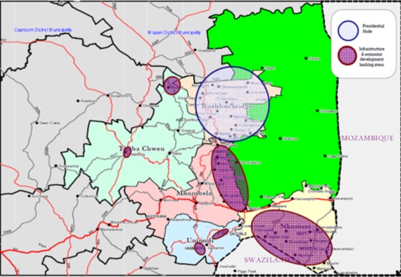 Ehlanzeni Priority Areas For Delivery of Basic Services